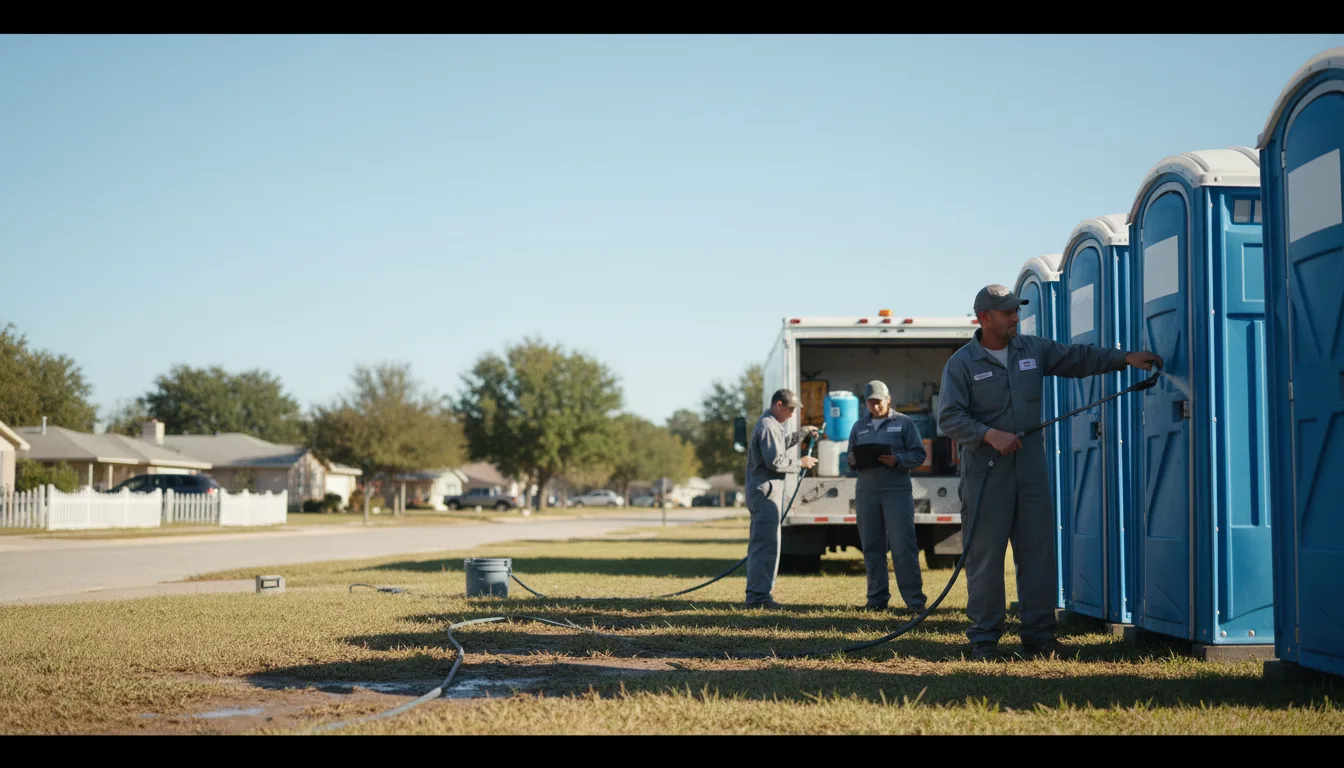 Long-Term Portable Toilet Rental in Douglassville, TX near me